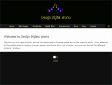 Tablet Screenshot of designdigitalworks.com